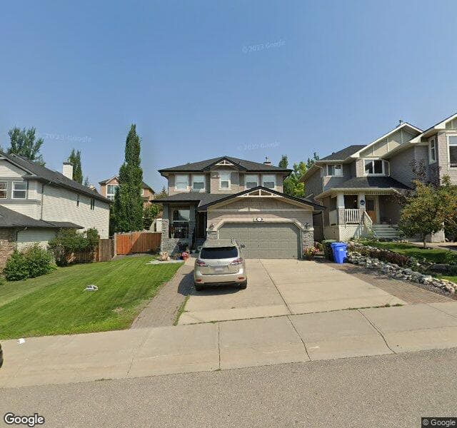 Street view of 66 Crestmont Drive SW, Calgary