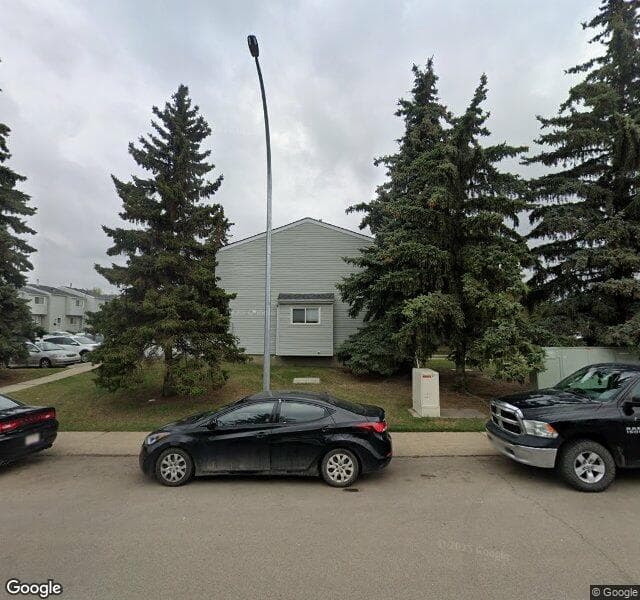 Street view of 100 Dickinsfield Crest, Edmonton