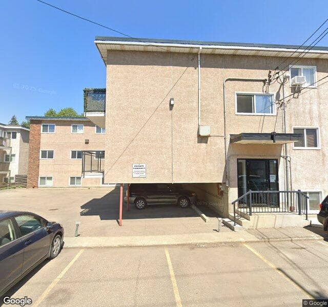 Street view of 202-10555 83 Avenue NW, Edmonton