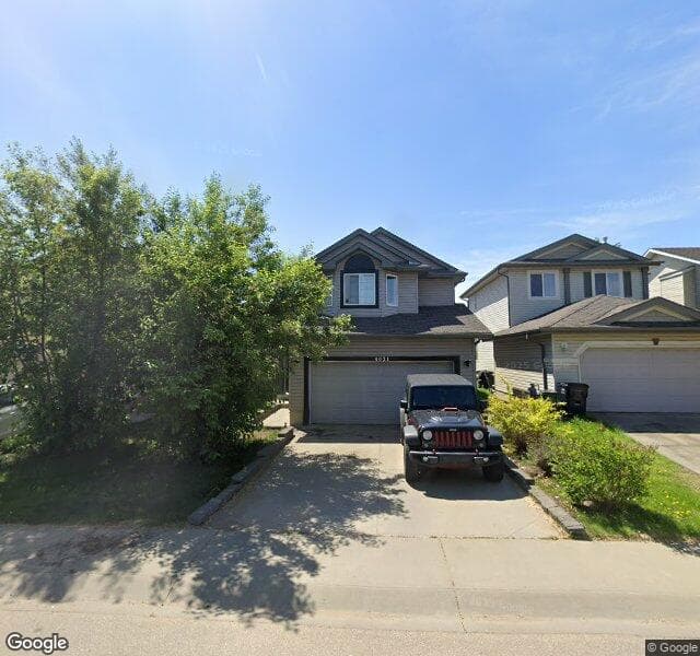 Street view of 4021 158 Avenue NW, Edmonton