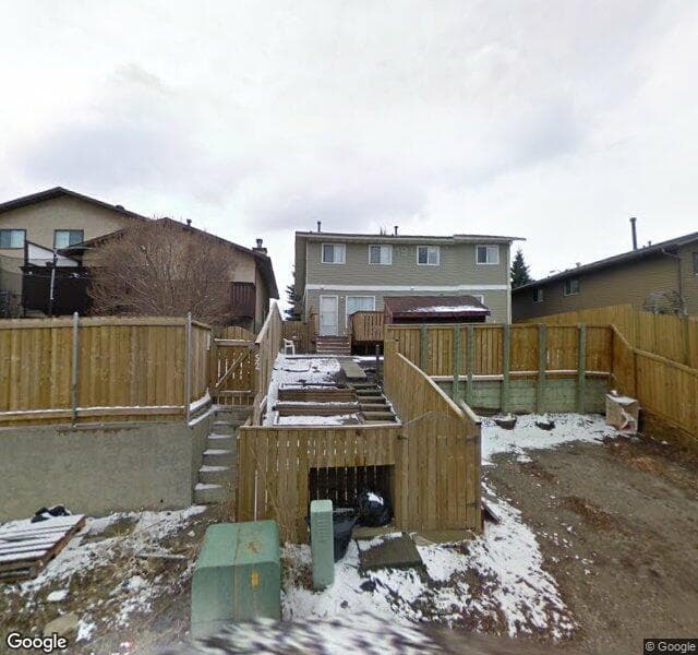 Street view of 54 Bermondsey Road NW, Calgary