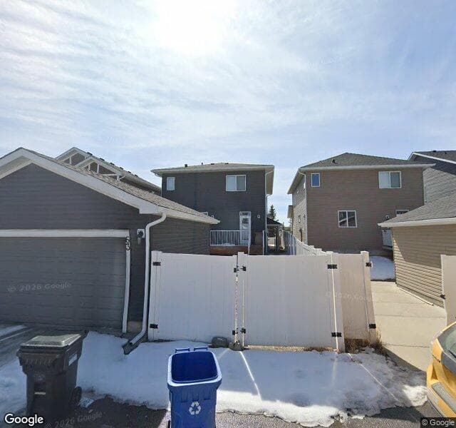Street view of 63 Redstone Gardens NE, Calgary