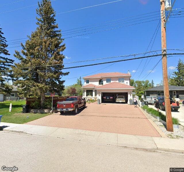 Street view of 8520 48 Avenue NW, Calgary