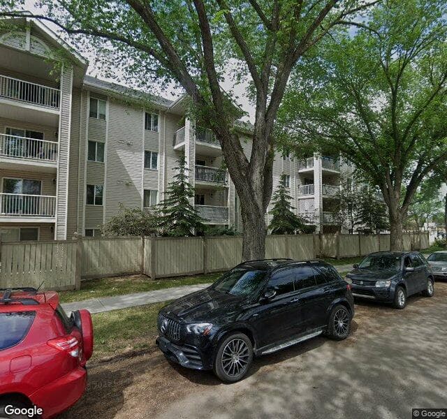 Street view of 204-11218 80 Street NW, Edmonton