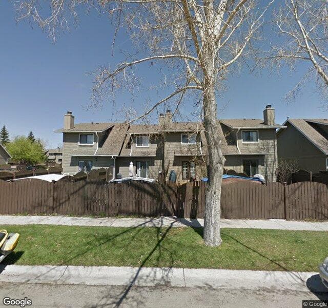Street view of 15-6503 Ranchview Drive NW, Calgary