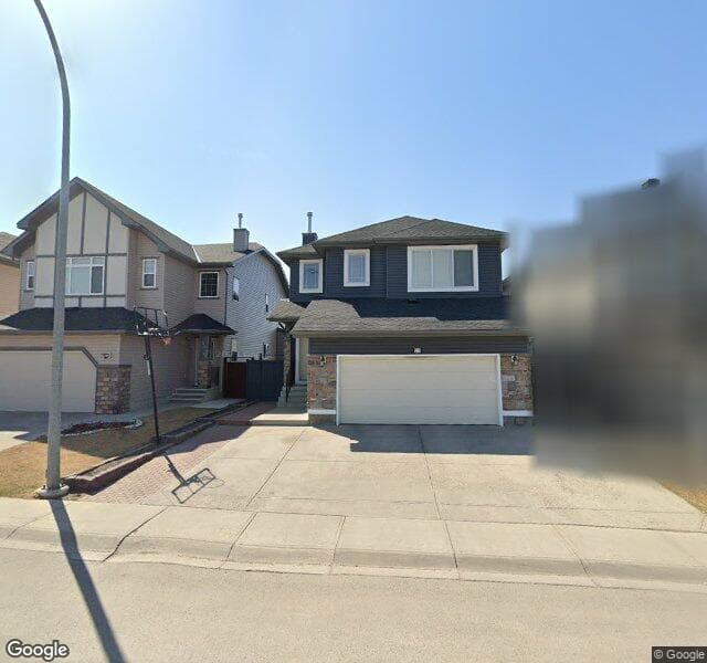 Street view of 27 Saddleland Way NE, Calgary