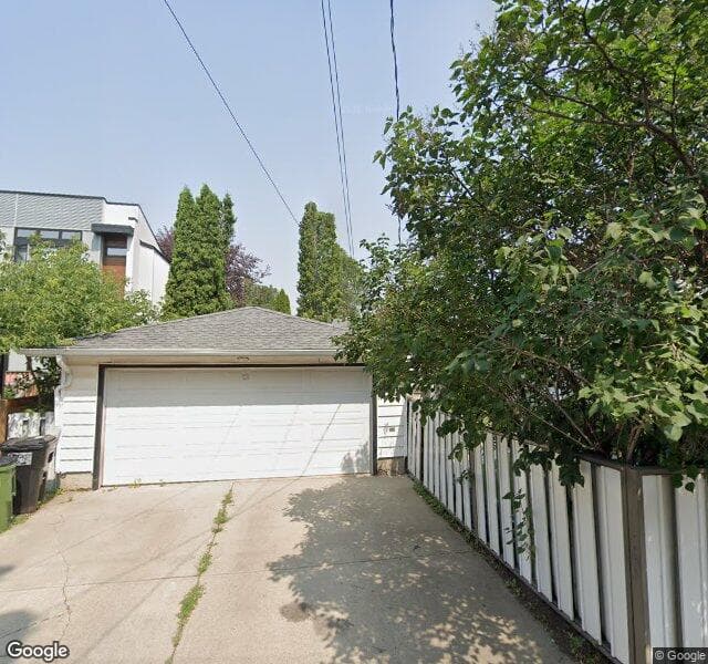 Street view of 9311 75 Avenue NW, Edmonton