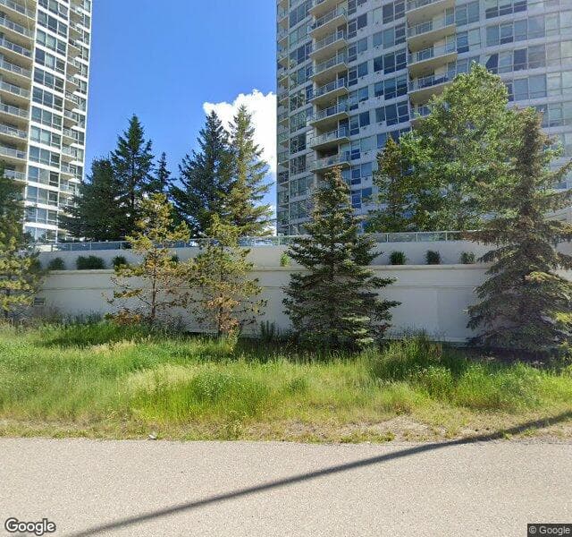 Street view of 1103-77 Spruce Place SW, Calgary