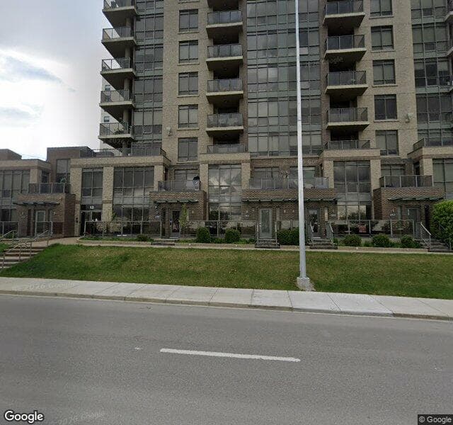 Street view of 402-10 Shawnee Hill SW, Calgary