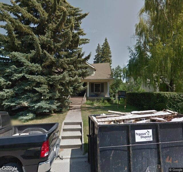 Street view of 4112 8 Street SW, Calgary