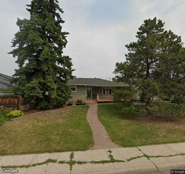 Street view of 5304 95 Avenue NW, Edmonton