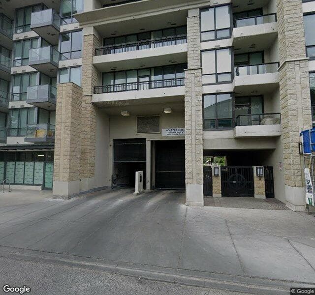 Street view of 1321-222 Riverfront Avenue SW, Calgary