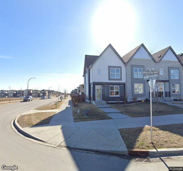 Street view of 78 Livingston Gate NE, Calgary