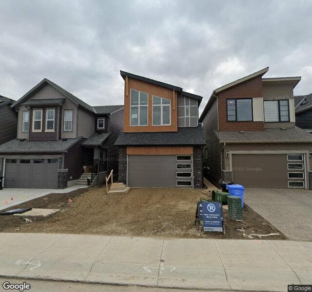 Street view of 55 Silver Spruce Grove SW, Calgary