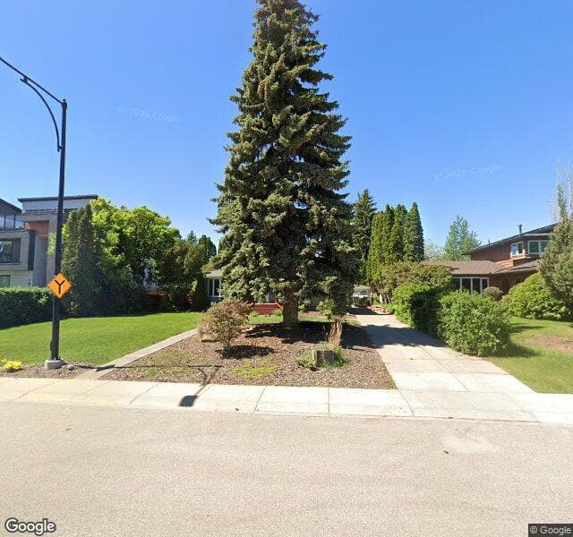 Street view of 7816 142 Street NW, Edmonton