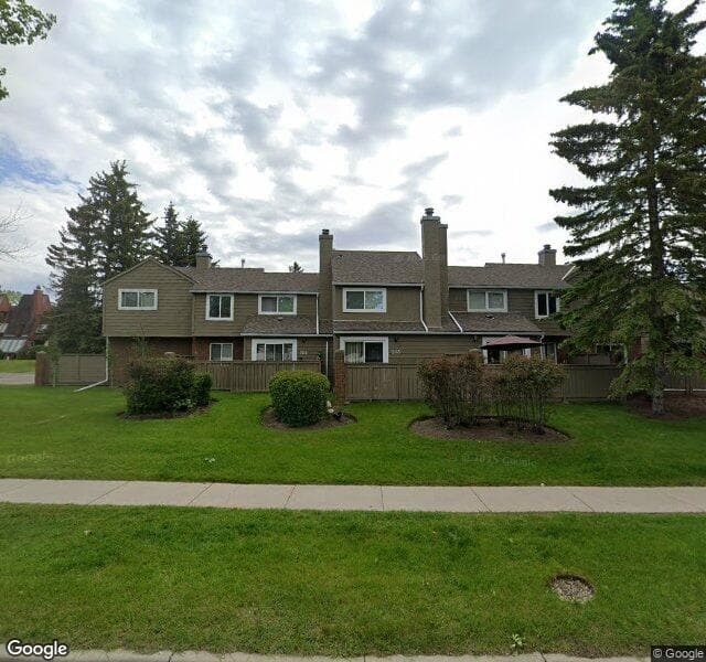 Street view of 829 Coach Bluff Crescent SW, Calgary