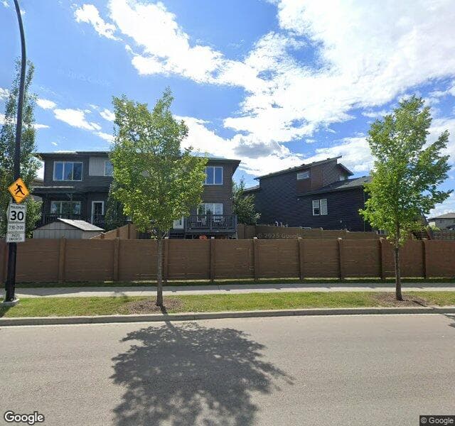Street view of 607 40 Street SW, Edmonton
