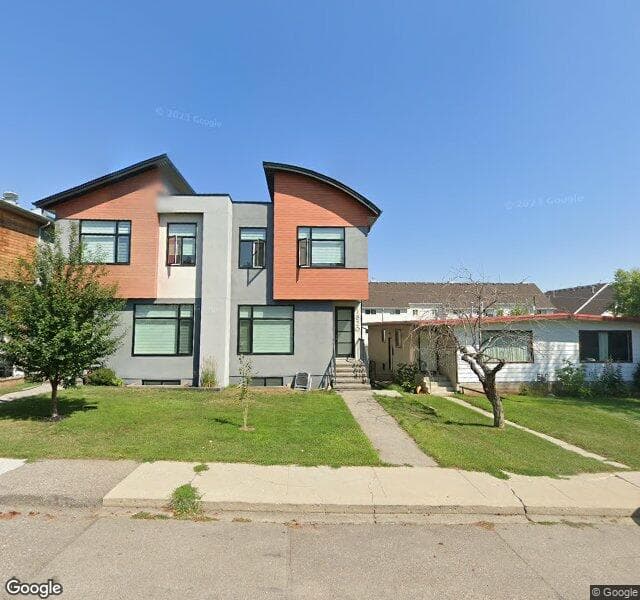 Street view of 1820 37 Avenue SW, Calgary