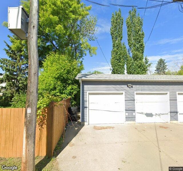 Street view of 11515 125 Street NW, Edmonton