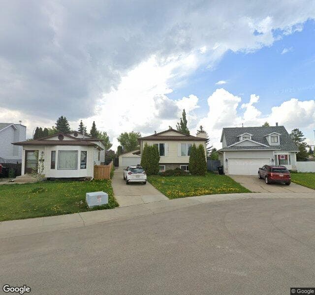 Street view of 15252 81 Street NW, Edmonton