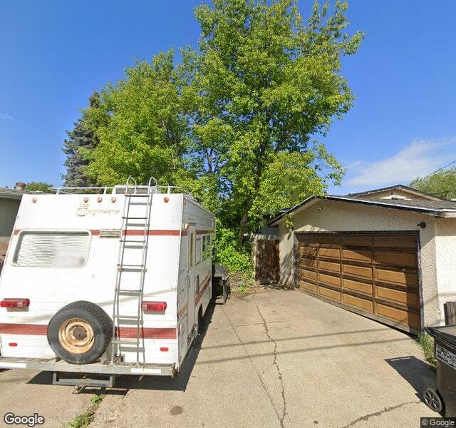 Street view of 13227 59 Street NW, Edmonton