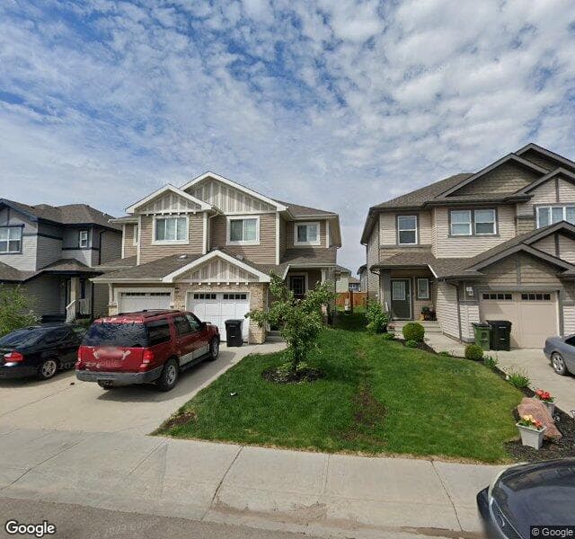 Street view of 17250 73 Street NW, Edmonton
