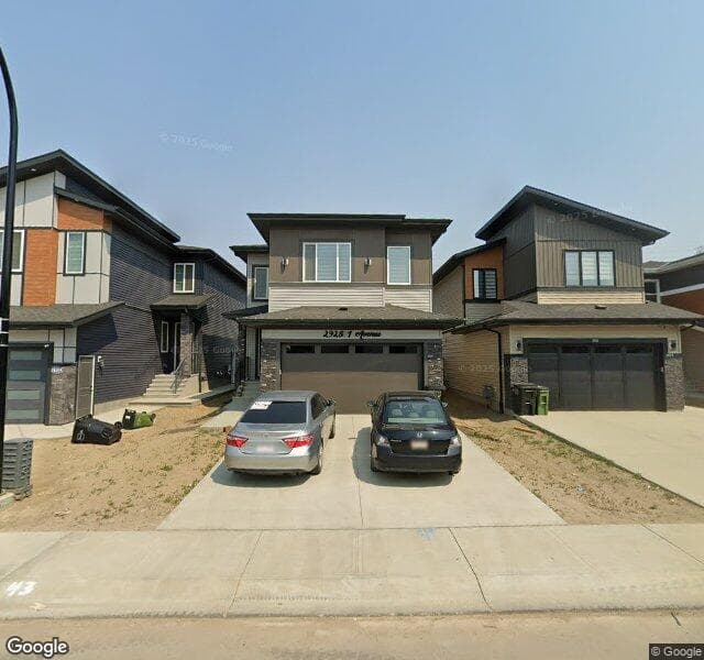 Street view of 2928 1 Avenue SW, Edmonton