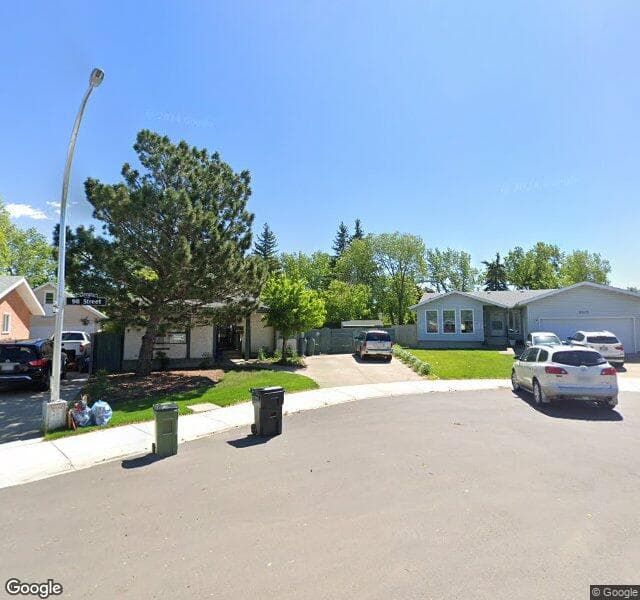 Street view of 16715 98 Street NW, Edmonton