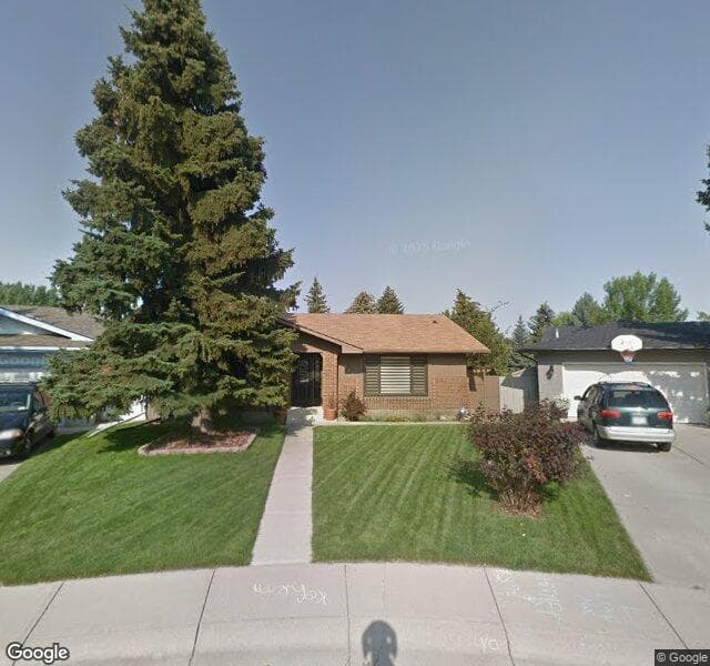 Street view of 428 Parkridge Rise SE, Calgary