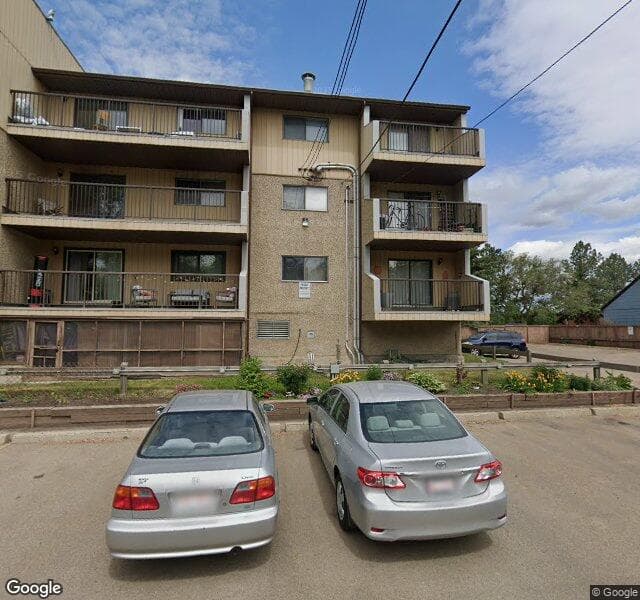 Street view of 403-11115 74 Street NW, Edmonton