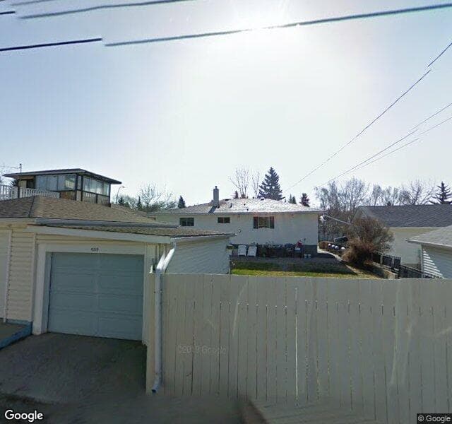 Street view of 4319 19 Street NW, Calgary