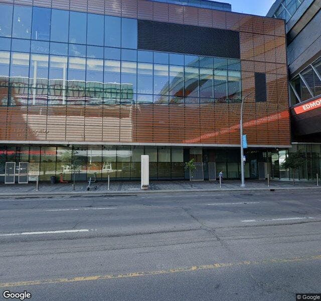 Street view of 4501-10360 102 Street, Edmonton