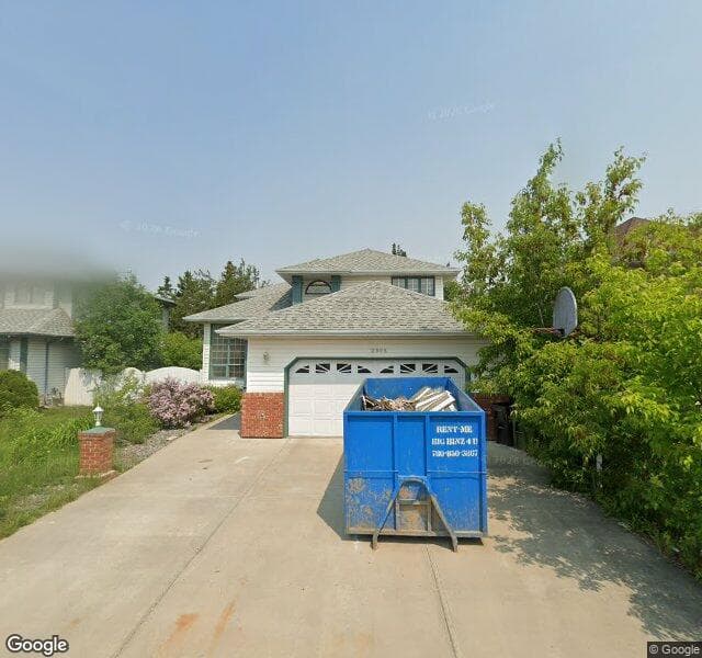 Street view of 2908 44A Avenue NW, Edmonton