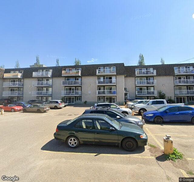 Street view of 209-8604 Gateway Boulevard NW, Edmonton