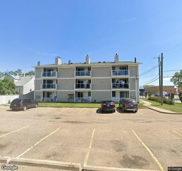 Street view of 205-10604 110 Avenue NW, Edmonton