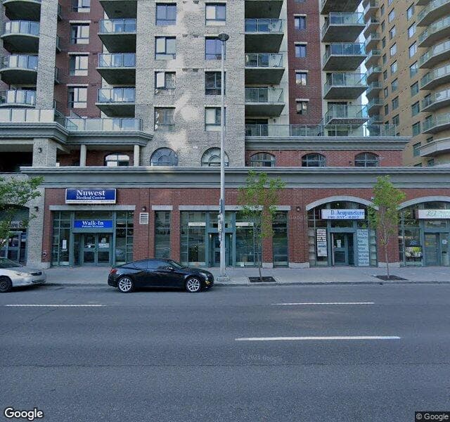 Street view of 1008-1111 6 Avenue SW, Calgary