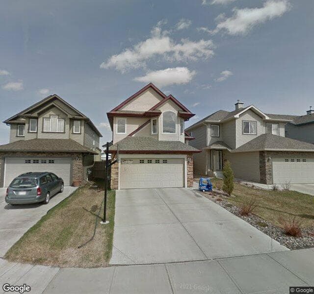 Street view of 8315 Shaske Crescent NW, Edmonton