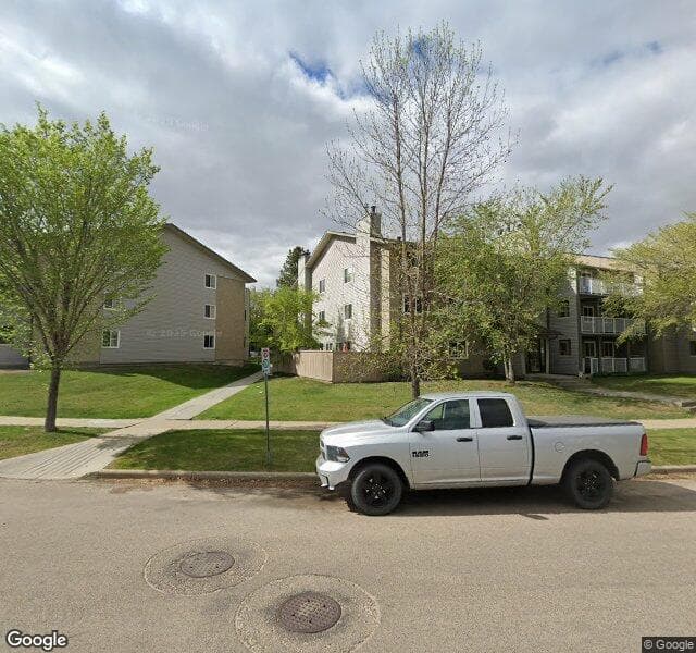 Street view of 308-6208 180 Street NW, Edmonton