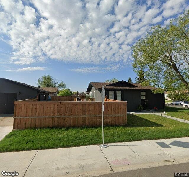 Street view of 17327 106 Street NW, Edmonton