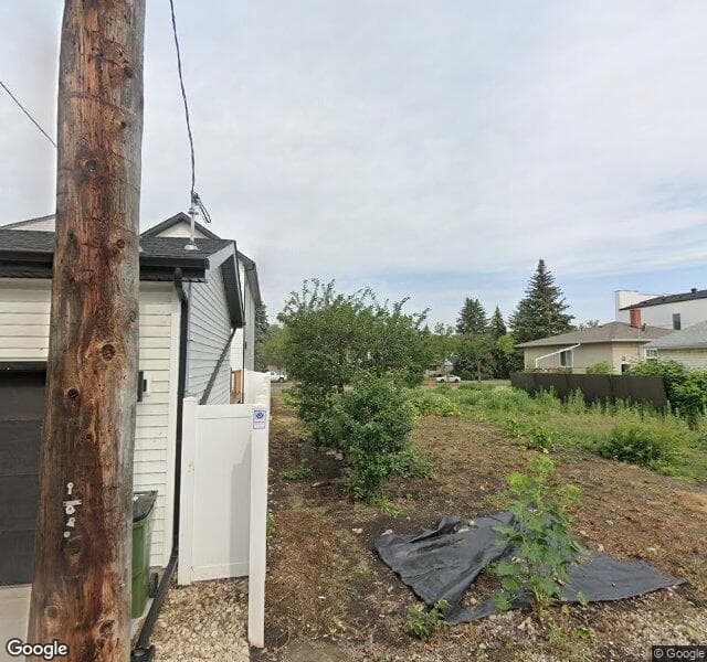 Street view of 9551 85 Street NW, Edmonton
