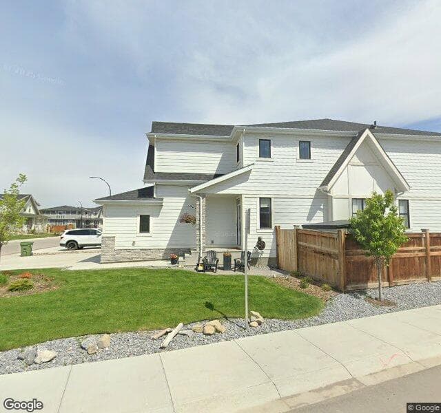 Street view of 342 Creekstone Way SW, Calgary