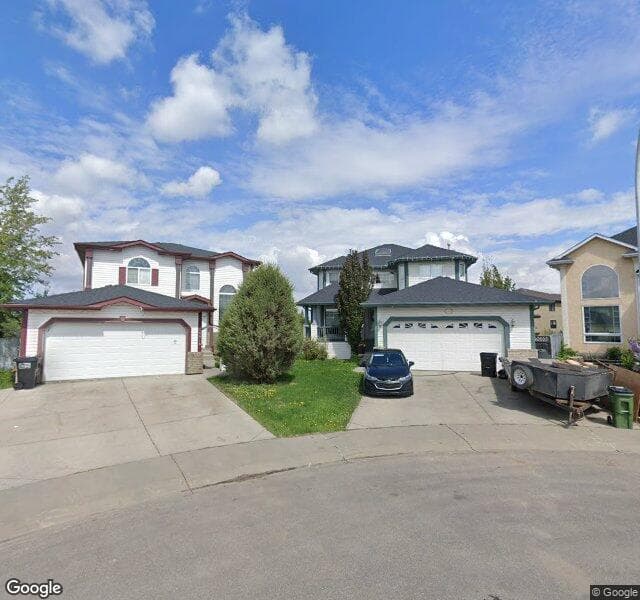Street view of 16620 81 Street NW, Edmonton