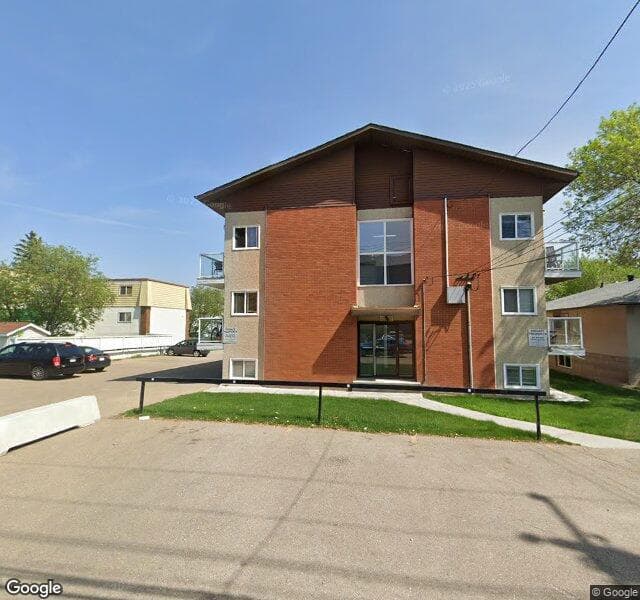 Street view of 15-10724 115 Street NW, Edmonton