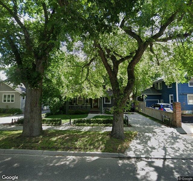 Street view of 3818 Elbow Drive SW, Calgary