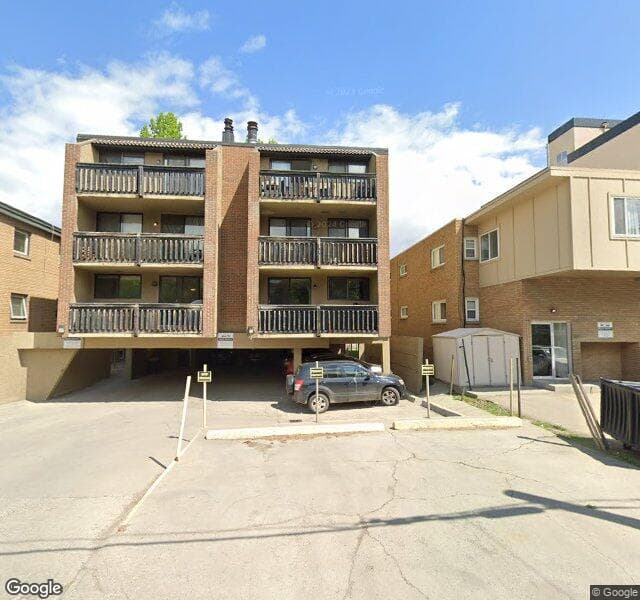 Street view of 202-329 19 Avenue SW, Calgary