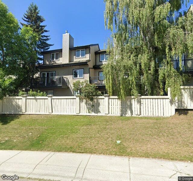 Street view of 25-448 Strathcona Drive SW, Calgary