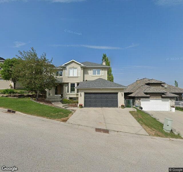 Street view of 22 Patrick View SW, Calgary