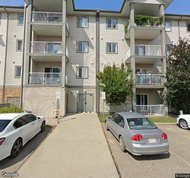 Street view of 224-3425 19 Street NW, Edmonton
