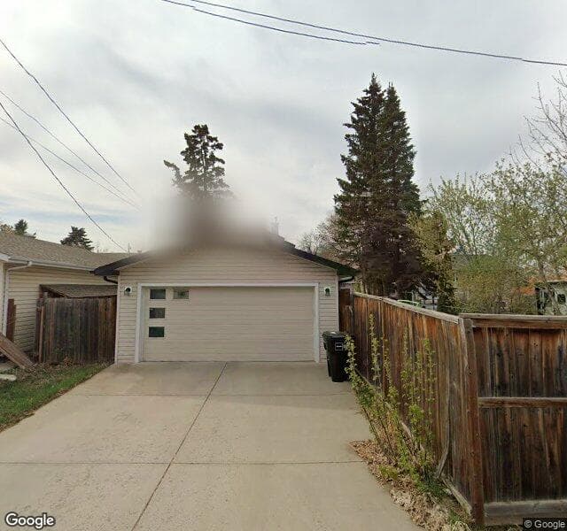 Street view of 9935 155 Street NW, Edmonton