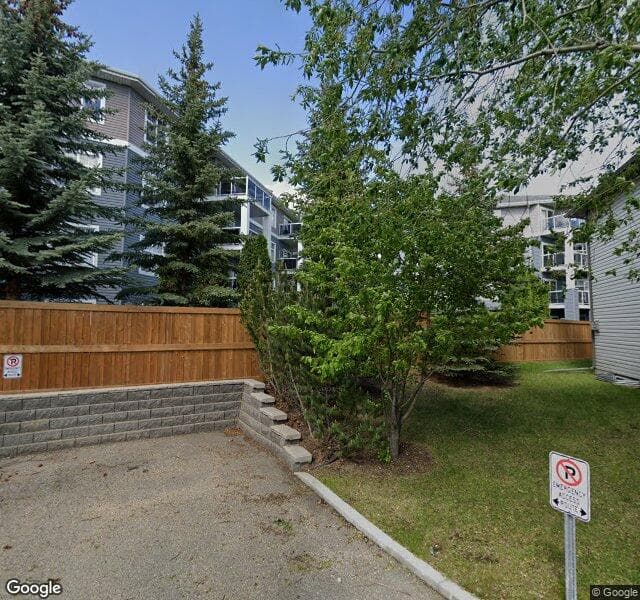 Street view of 113-16035 132 Street NW, Edmonton